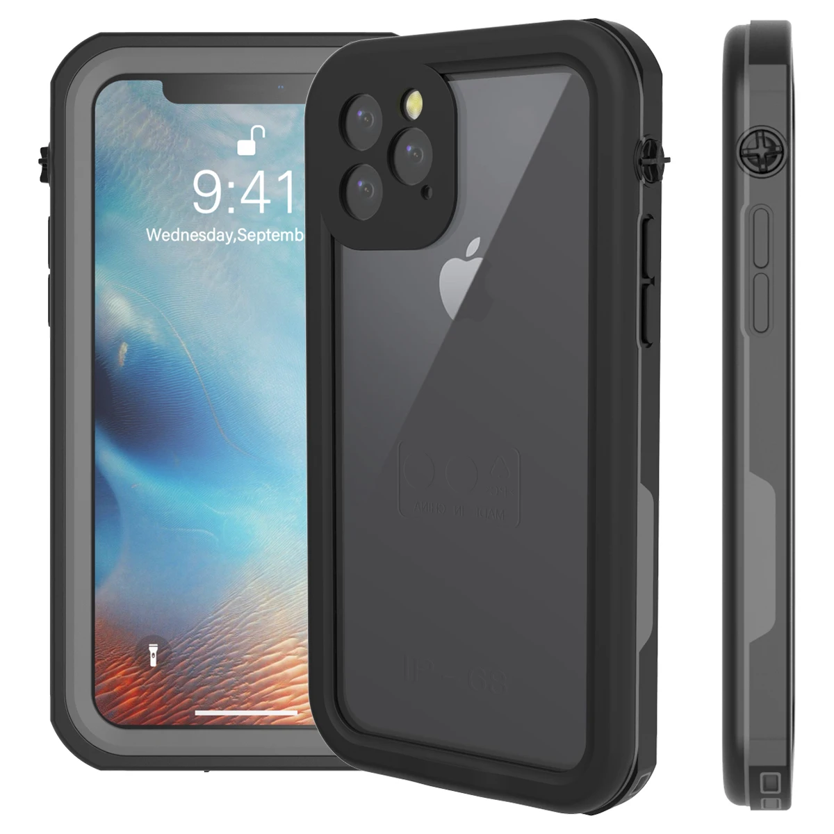 Для iPhone 11 11 Pro 11 Pro Max Чехол IP68 водонепроницаемый 360 градусов Защита для спорта подводный чехол для iPhone 11 чехол противоударный