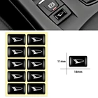 10 шт. автомобиль рулевое колесо Стикеры авто логотипом интерьера наклейка для Daihatsu D-основа D-R Пико Copen Sirion мира материал рок-н