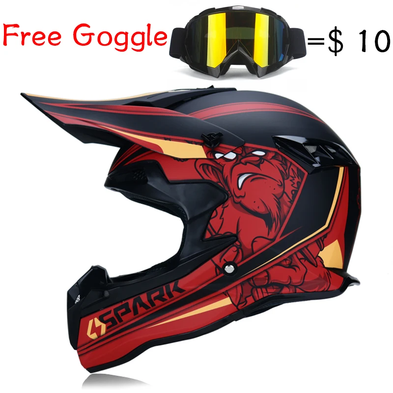 

Men Women Motorcycle Helmet Dirt Bike Cross Motocross Off-road Helmet Motorcycle Helmets Casco Casque Moto Capacete Cascos