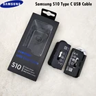 Оригинальный Samsung Galaxy S10 USB Type C кабель для быстрой зарядки и передачи данных для Galaxy S9 S10 Plus S20 Ultra S20 + Note 10 9 pro A90 A80 A70