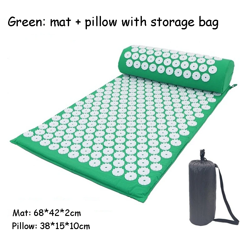3 упаковки Ковриков Для Йоги с подушкой китайские массажные коврики для
