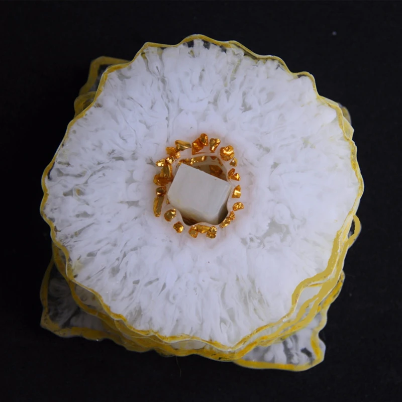 

Irregular Wavy Coaster Epoxy Resin Mold Cup Dishes Mat Pad Silicone Mould DIY Crafts Home Decorations Placemat Casting