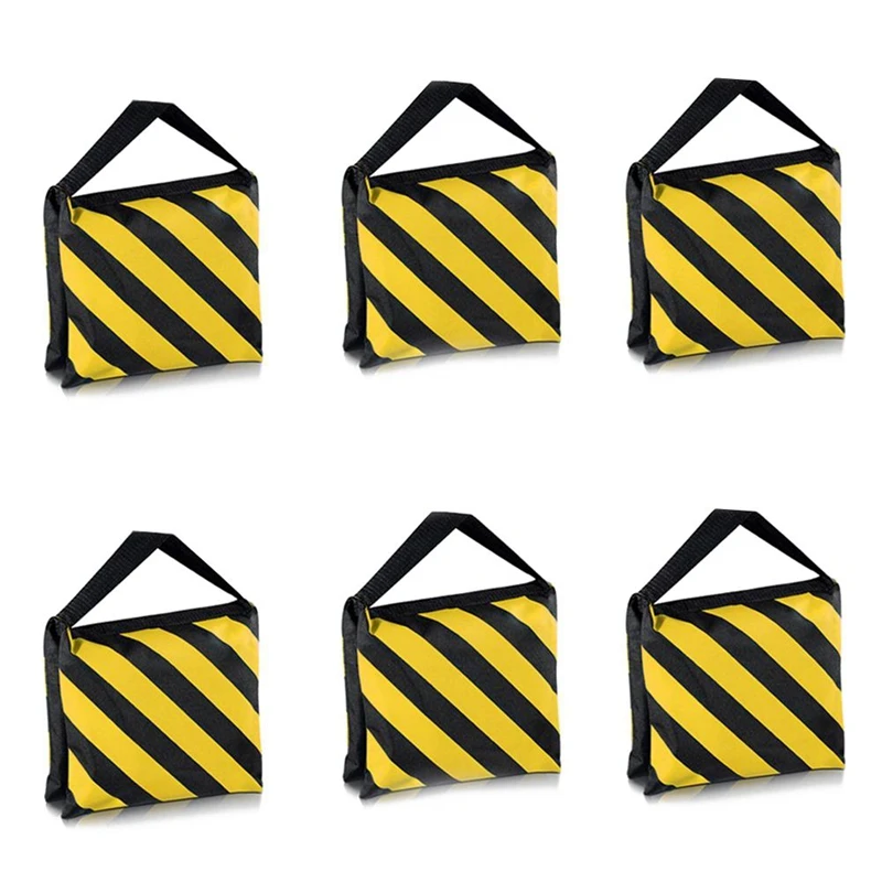 

6 Pcs Dual Handle Sandbag & 1 Pcs Universal Rail Clip