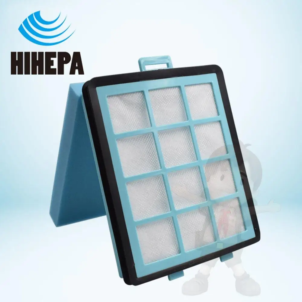 1 комплект пены и HEPA фильтр для PHILIPS PowerPro тонкой воздушный FC8760 FC8763 FC8764 FC8766 8769 FC9720 9725