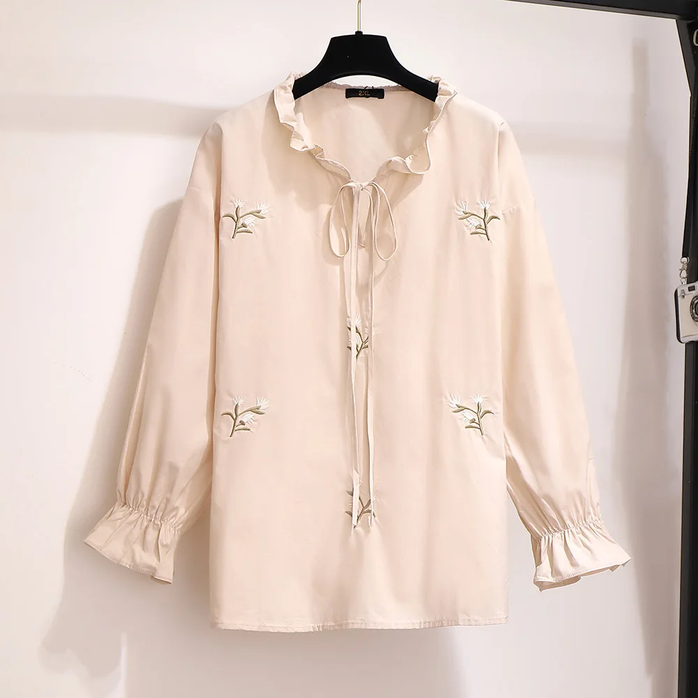 2021 весна осень размера плюс топы для женщин женские босоножки больших блуза