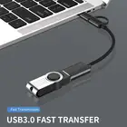 Зарядный кабель для мобильного телефона 2 в 1 USB 3,0 OTG адаптер кабель Type-C Micro USB на USB 3.0 преобразователь интерфейса 3 дополнительных цвета