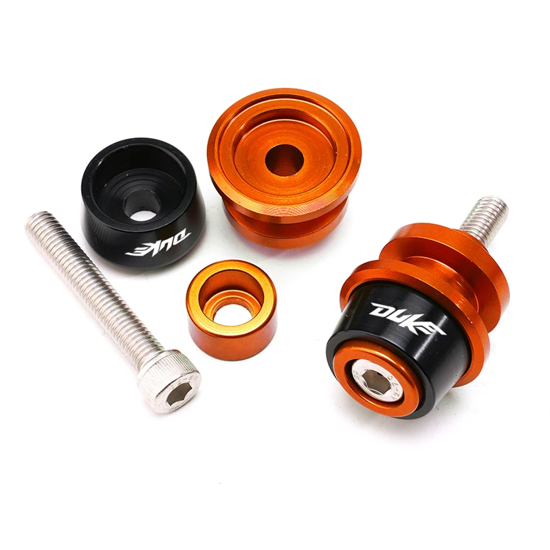 For KTM Duke 125 200 250 390 790 2019-2021 10MM Motorcycle accessories CNC Aluminum Swingarm Spool Slider Stand Screws | Автомобили и