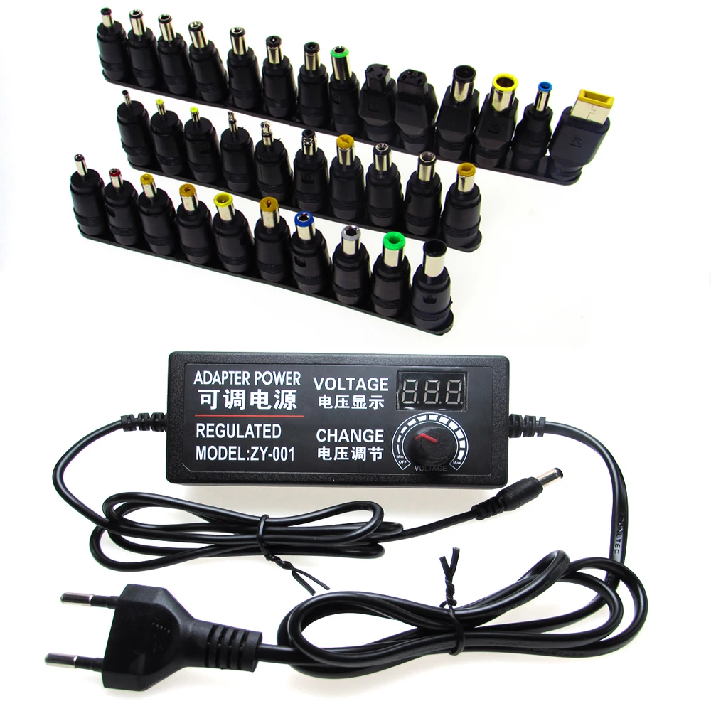 

AC DC 5 12 24 V Volt Power Supply Adapter Transformers 220V To 5V 9V 12V 24V Led Power Supply Adjustable 1A 2A 3A 5A 10A Driver