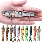 13,7 см 27 г погружная Swimbait приманка рыболовные приманки, наживки, соединенные Crankbait Swimbait 8 сегмент жесткая искусственная приманка рыболовные снасти