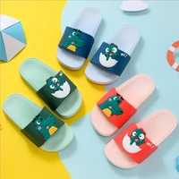 toddler infant kids baby summer slippers girls boys cute cartoon dinosaur casual shoes house non slip slippers 2020 new fashion