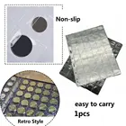 Коллекционный альбом для монет, нескользящий портативный альбом из ПВХ, 1 лист, 42 кармана, для хранения юбилейных монет