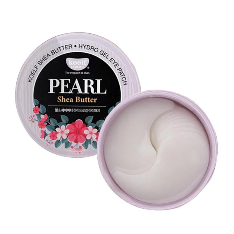 

Korea Cosmetics KOELF Pearl & Shea Butter Eye Mask Patch 60pcs Eye Mask Patches Gel Repairing Wrinkle Lighten Skin Remover Puffy