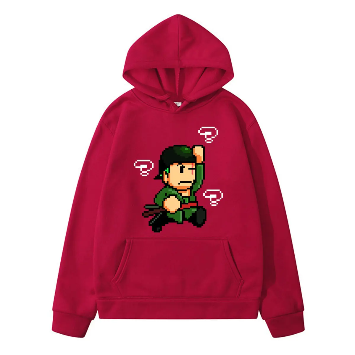 

New One Piece Funny Zoro Roronoa Clothing Costume Men's Hoody Long Sleeve Anime Hoodie Comics Harajuku Tops Hooded Pullover Male