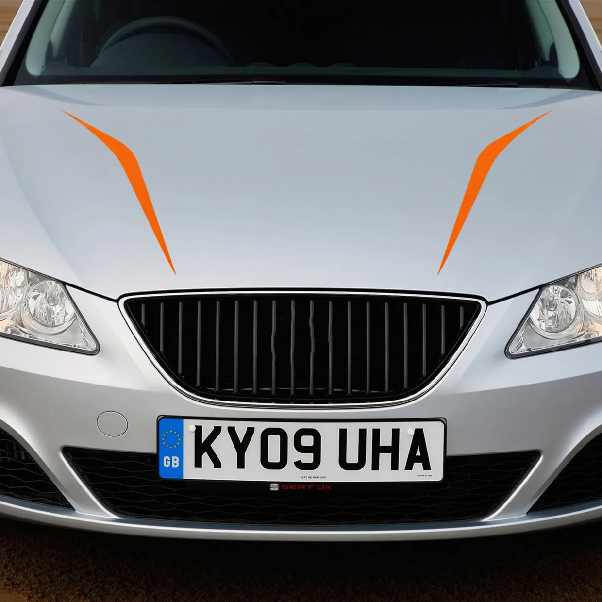 

Накладка на капот автомобиля наклейки Мода голова льва наклейки в полоску винил гонки Спортивное украшение для Lamborghini Asterion Aventador Spyder