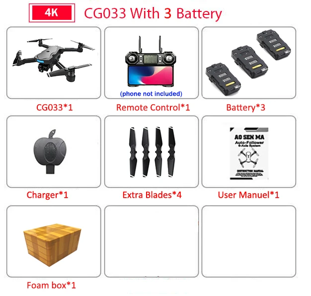 3b FB CG033 бесщеточный FPV Квадрокоптер с 4K UHD Wifi Gimbal камера RC вертолет складной Дрон gps Дрон детский подарок VS F11 ZEN K1 - Цвет: 3b FB