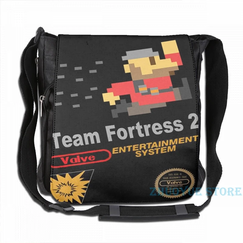 Забавный рюкзак с графическим принтом Team Fortress 2 NES USB зарядкой школьные ранцы для
