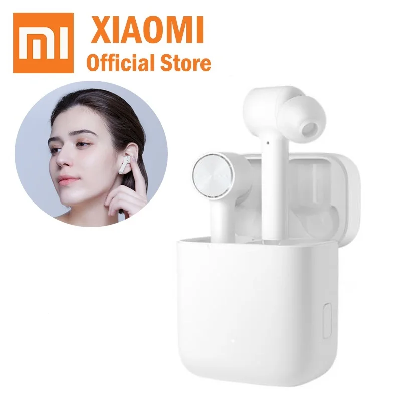 Беспроводные наушники Xiaomi Air Mi True Bluetooth HD звук шумоподавление сенсорное