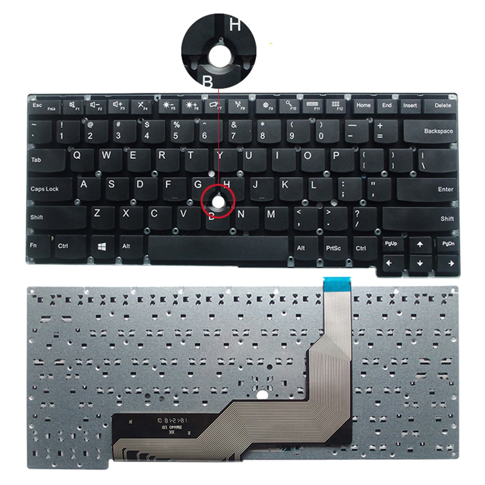 

US English Backlit Keyboard for Lenovo Thinkpad S3 S3-S431 S3-S440 S431