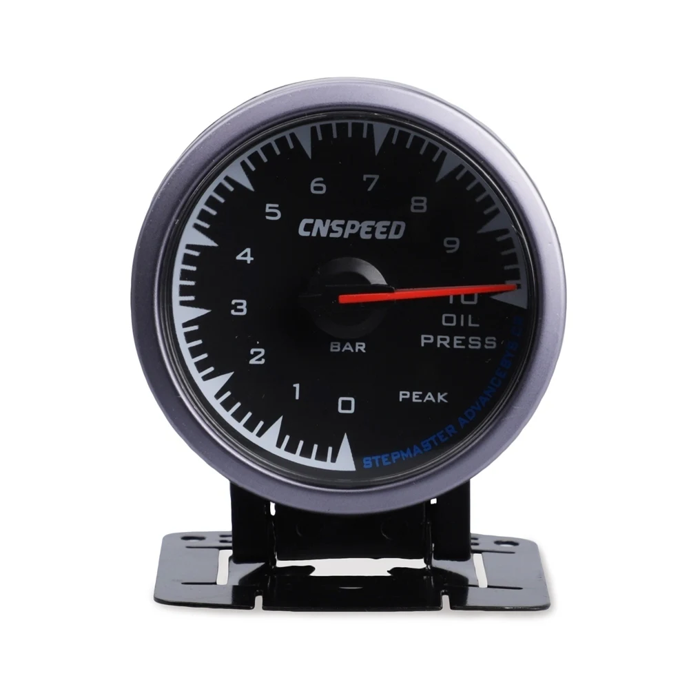 CNSPEED 2," 60 мм Универсальный датчик давления масла Датчик давления масла 0-10 бар для 12 В Honda с датчиком Автомобильный датчик