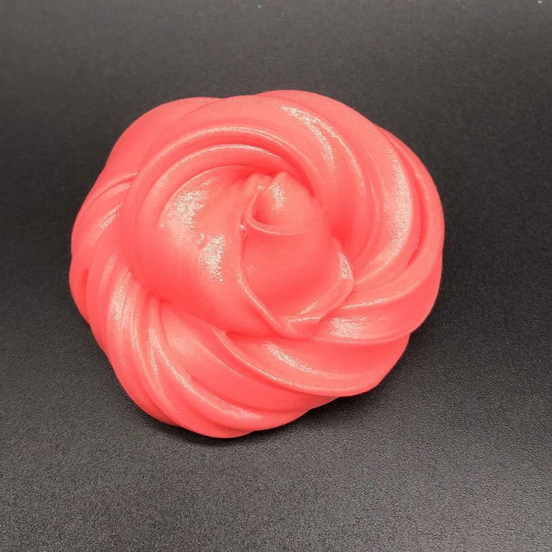 color 23 Детские DIY игрушки пушистые поставки слаймов шпатлевка мягкая глина светильник Пластилин Playdough Lizun Slime амулеты Жевательная Полимерная глина антистресс - Цвет: color 23