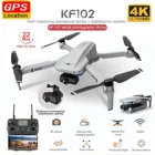 Квадрокоптер Kf102 с Hd-камерой 4k и 2-осевым стабилизатором, Wi-Fi, Fpv Vs Sg907 Max
