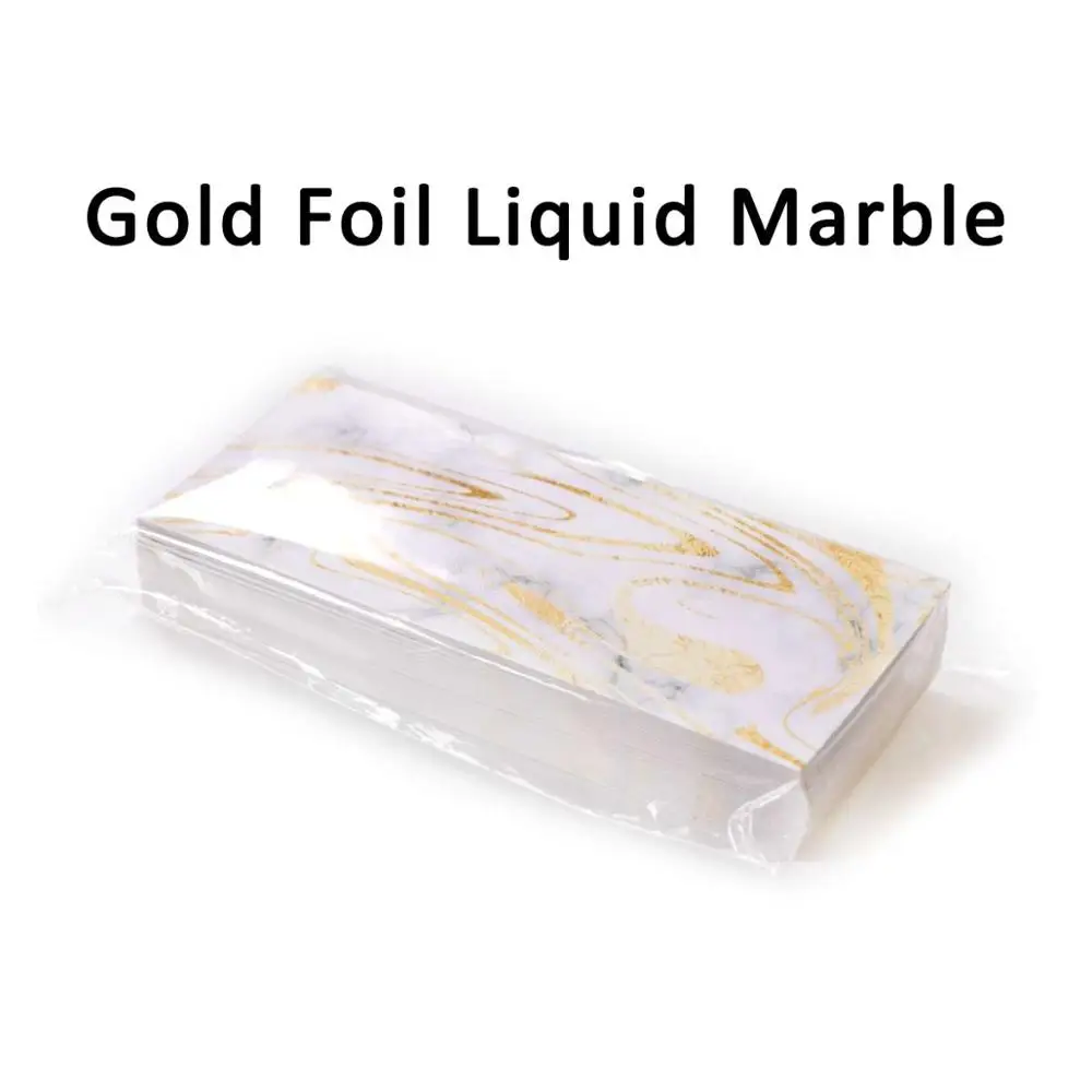 Gold Foil Liquid 50 шт мраморная фоновая бумага для раздвижных чехлов розовая мраморная карточная доска, которая должна быть помещена внутри раздвижного чехла - Цвет: Gold Foil Liquid