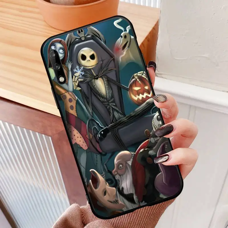 

Christmas Jack Skeleton Phone Case For Xiaomi mi6 5 8 9 SE lite X A1 2 mix2 S max2 3 Cover Fundas Coque