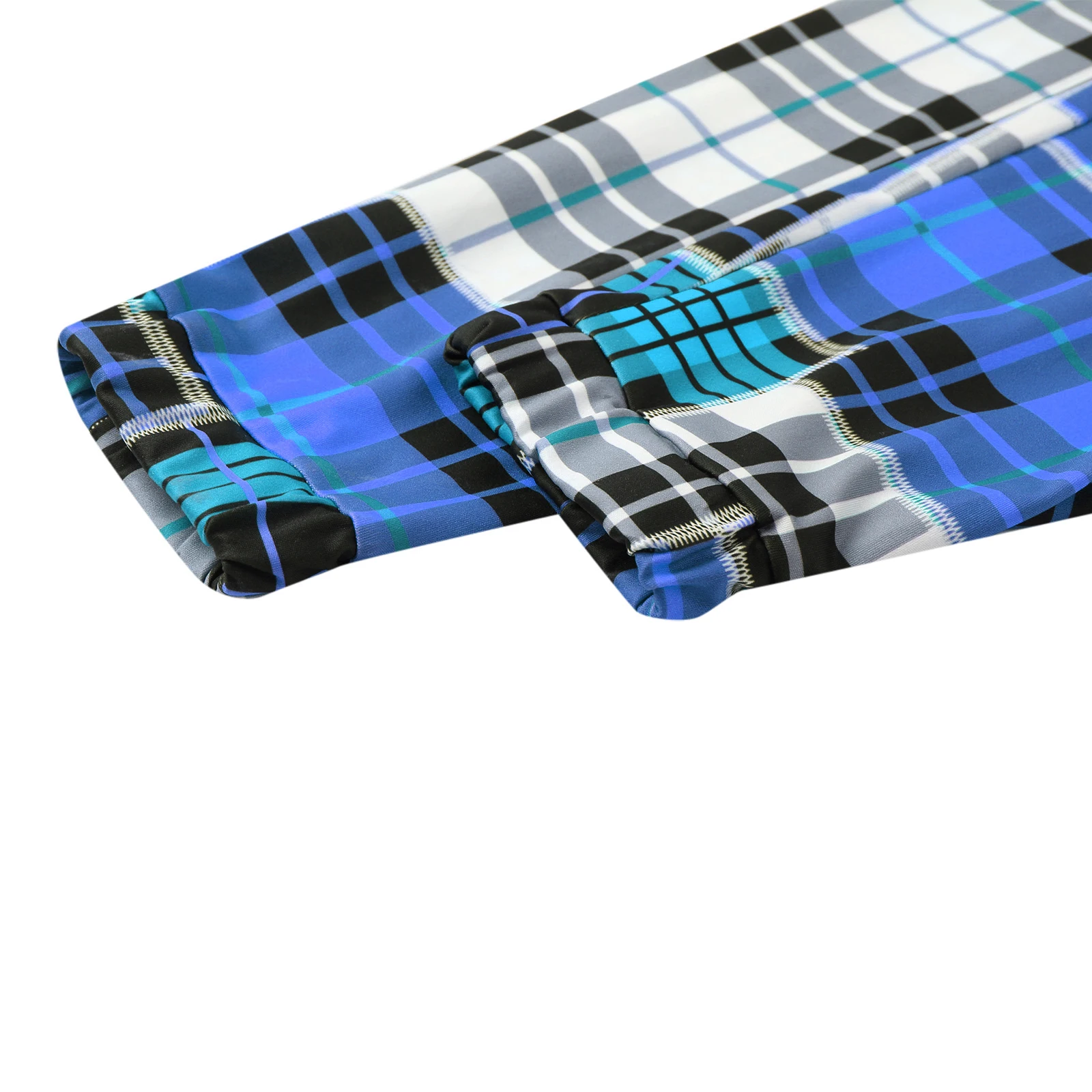 

New Ladies Casual Color Matching Female Punk Style Fashion Straight-Leg Plaid Trousers Personality Color Plaid High-Waist Corset