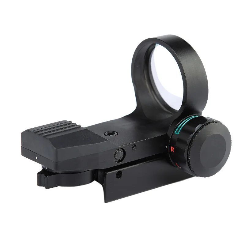 

Four-Variable Point Sight Red Dot HD110 Aiming Telescope Cross Adjustable Holographic Sight Belt Light Holographic Sighting