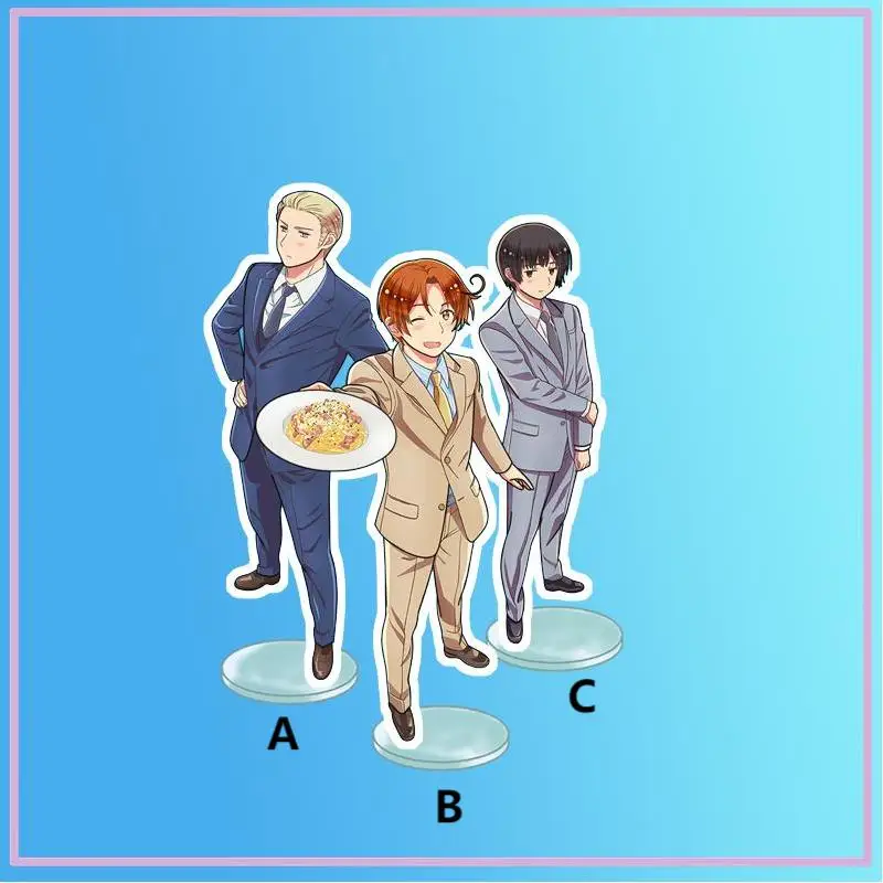 

Подставка для аниме Hetalia Axis Powers, Германия, Япония, Северная Италия, акриловая фигурка, настольное украшение, 15 см