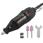 Электрическая шлифовальная машина 110 В, электрическая дрель Dremel, шлифовальная машинка, гравировальный станок, вращающийся электроинструмент, набор мини-дрели, 220 Вт, 5 регулируемых скоростей