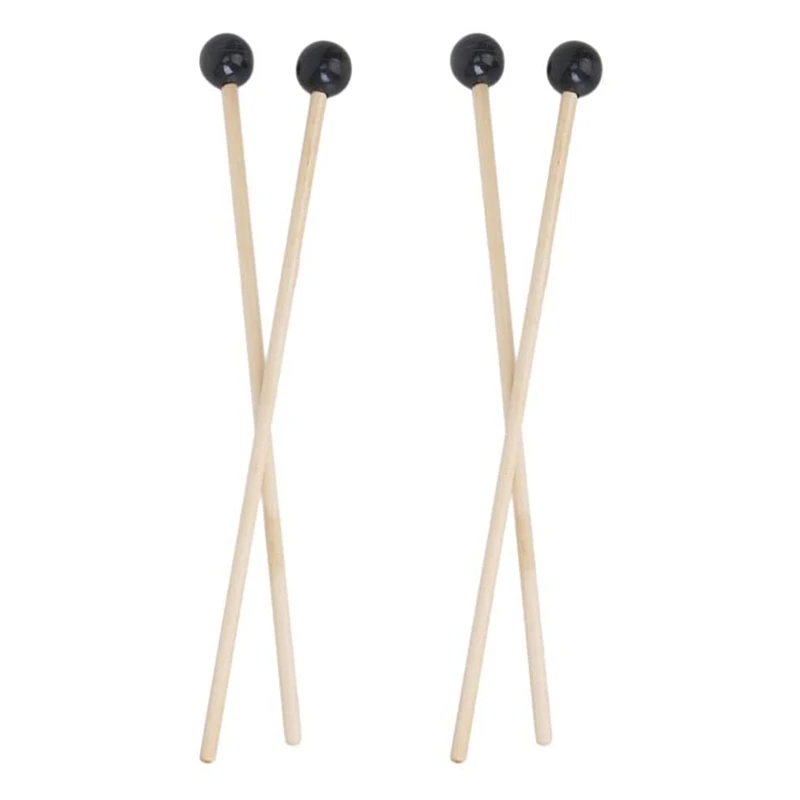 Деревянные палочки Marimba 4 шт. прочная клавиатура барабанные перкуссионные