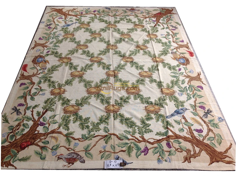 Гладкий ковер ручной работы роскошный вязки шерстяной для гостиной|Ковер| |