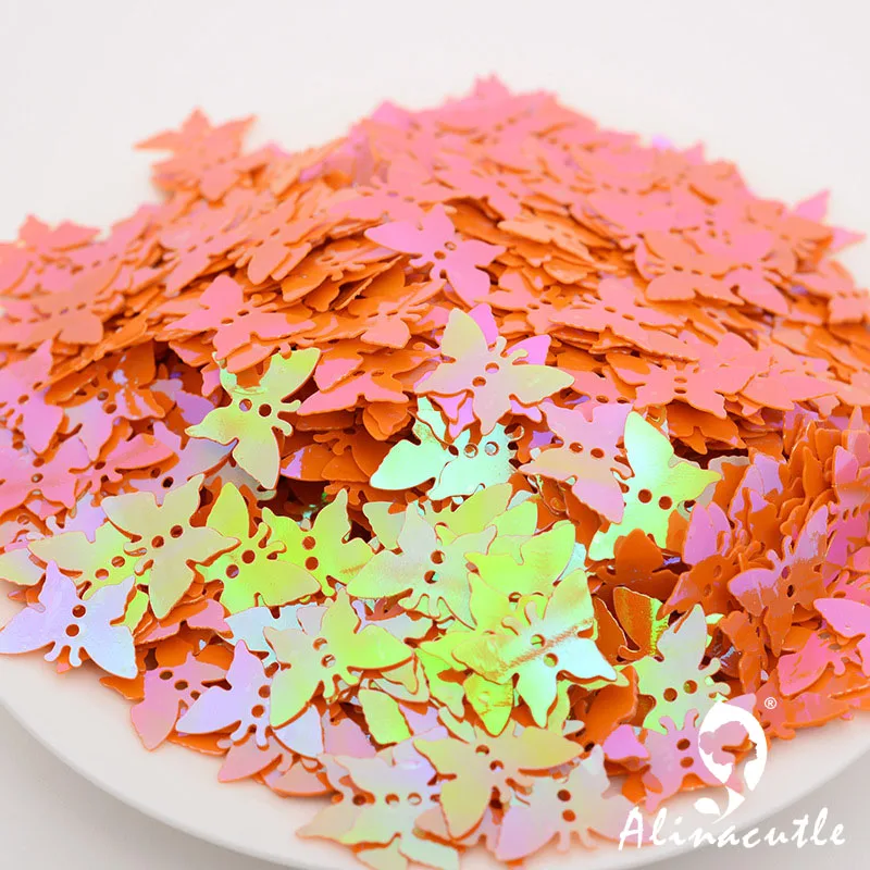 25 г 13 мм бабочка с блестками золотые блестки Швейные аксессуары для одежды