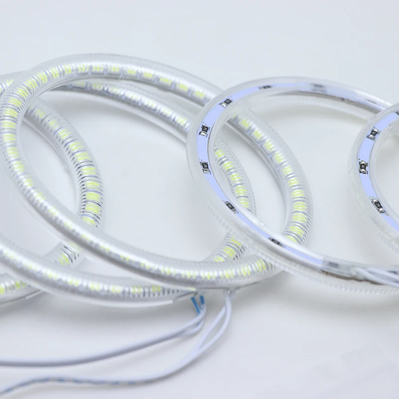 6 шт. супер яркий белый 3528 SMD комплект светодиодов глаза ангела Противотуманные
