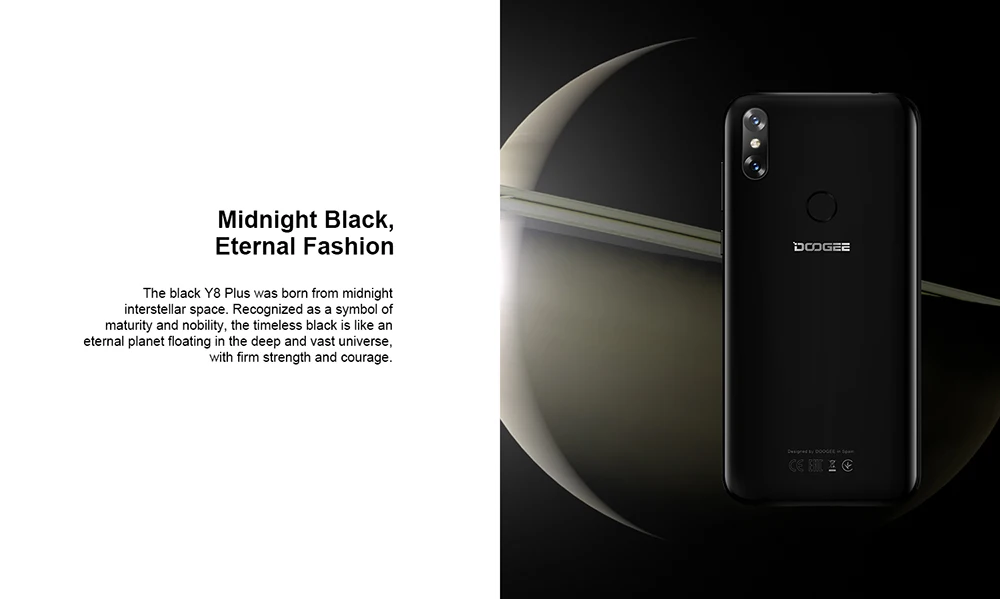 DOOGEE Y8 Plus, Android 9,0, FDD LTE, 6,21 дюймов, 19:9, экран капли воды, смартфон MTK6761, 3 Гб ОЗУ, 32 Гб ПЗУ, 4000 мАч, две sim-карты, МП