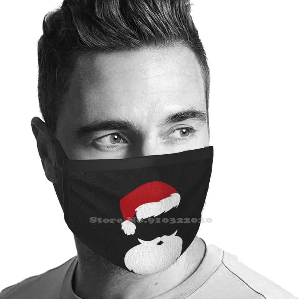 Шапки с рождественским рисунком Санта-бороды карантин уличная шапка