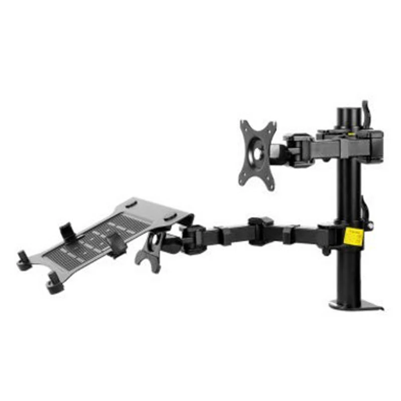 Подставка под ноутбук 10 15 6 дюймов с кронштейном для монитора 27 дюймов|monitor bracket|desk