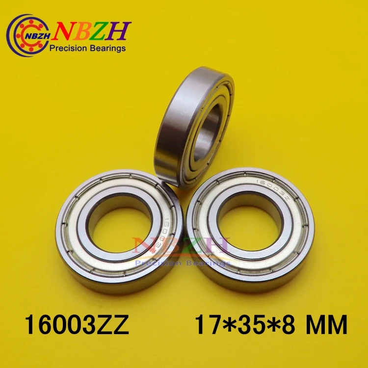 Шарикоподшипники с глубоким желобом 16003 2RS 16003ZZ 17*35*8 мм 1 шт.|bearing bearing|bearing groovebearing 3 mm