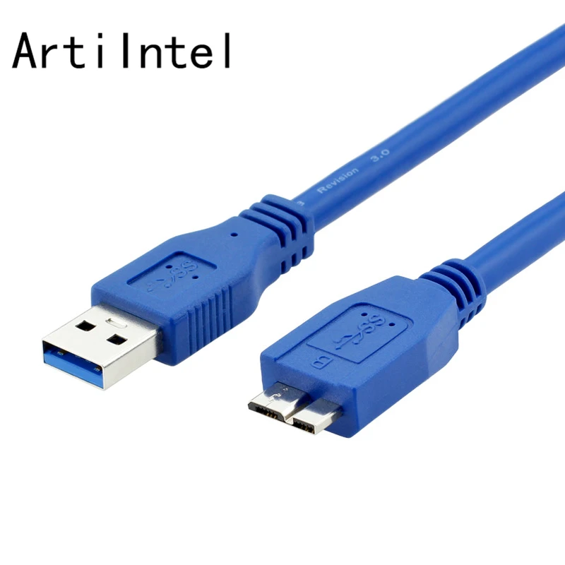 Кабель USB 3 0 type A Micro B USB3.0 кабель для быстрой синхронизации данных Шнур внешнего