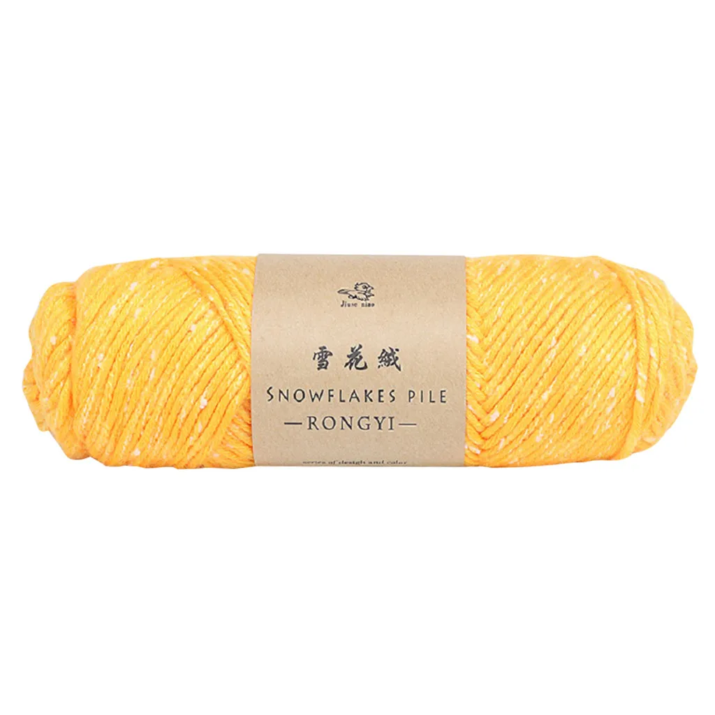 Snowflake Scarf Line Diy Crochet Thick Wool Sweater Baby Lover Cotton household convenient DIY handle Yarn wool group | Дом и сад