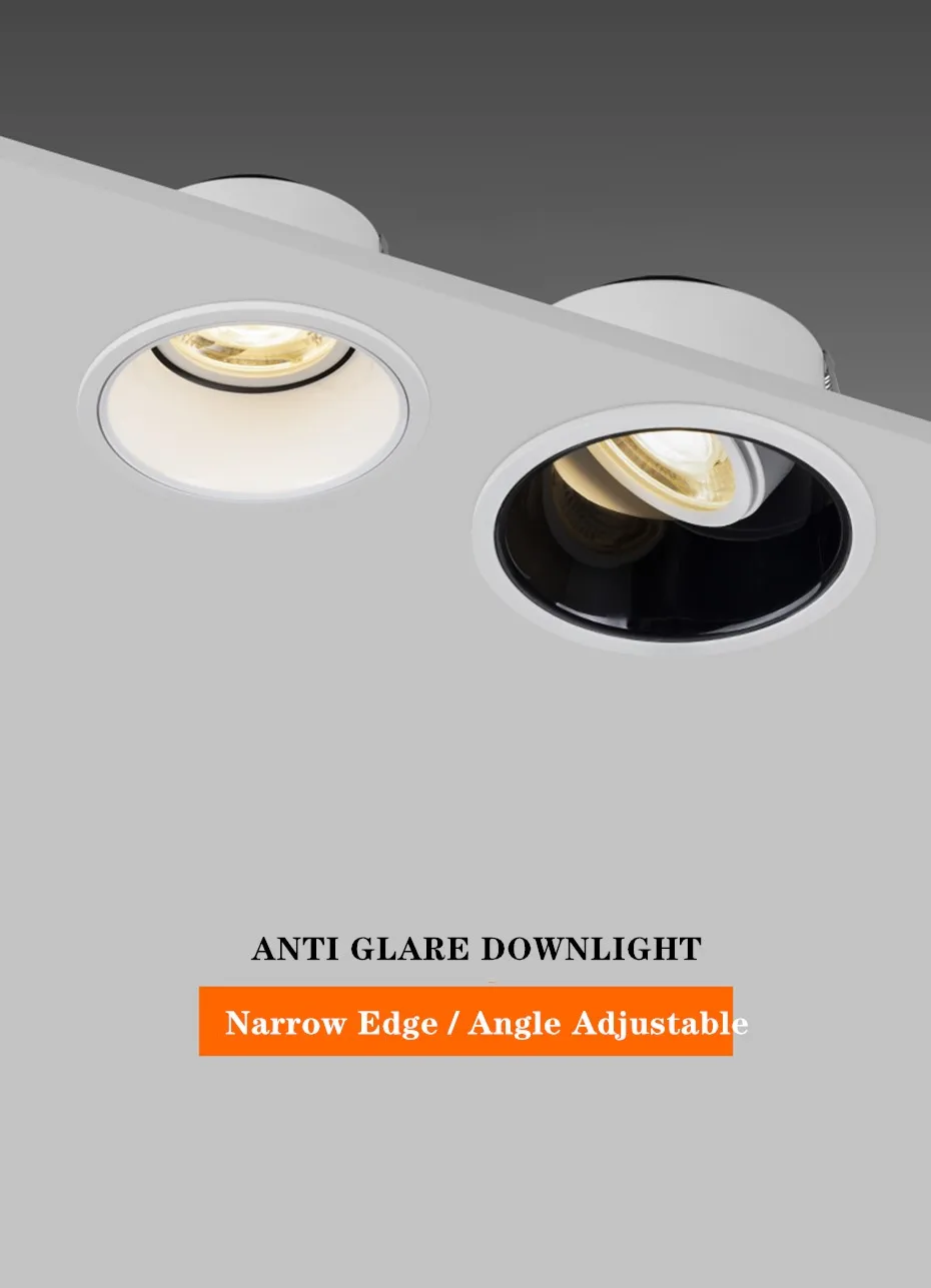 Светильник потолочный светодиодный с регулируемой яркостью 18/15/7 Вт 220/110 В | Лампы