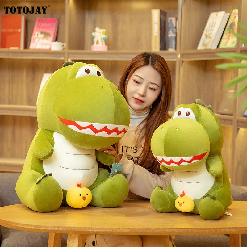 

Huggable 25-60 см Kawaii Dinosaur с плюшевым цыпленок игрушка Мягкое Животное драконы клы мягкая подушка прекрасный подарок для детей девочек подарок