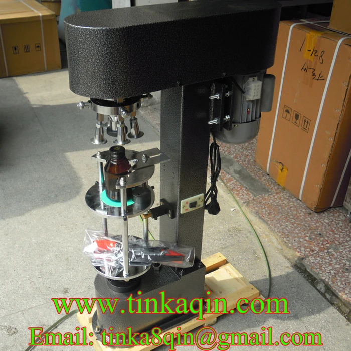 DK-50/D metal anti-theft cover lock machine Aluminum cover sealing machine Oral liquid bottle sealing machine bottle Sealer Lock