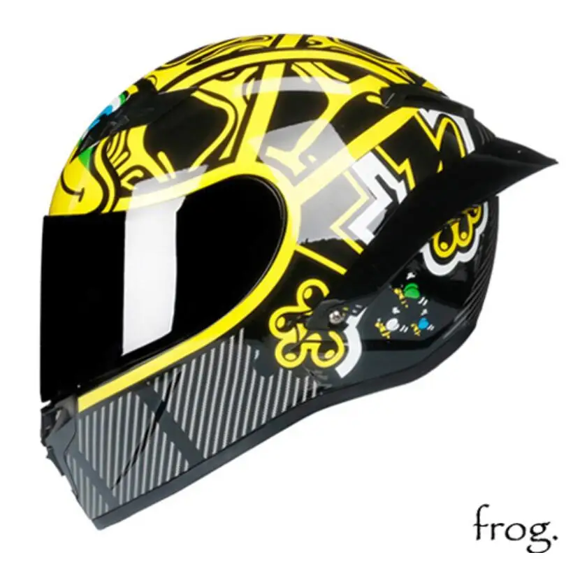Новый безопасный гоночный шлем Casco Moto Casque внедорожный Dot одобренный Cascos Para спуск