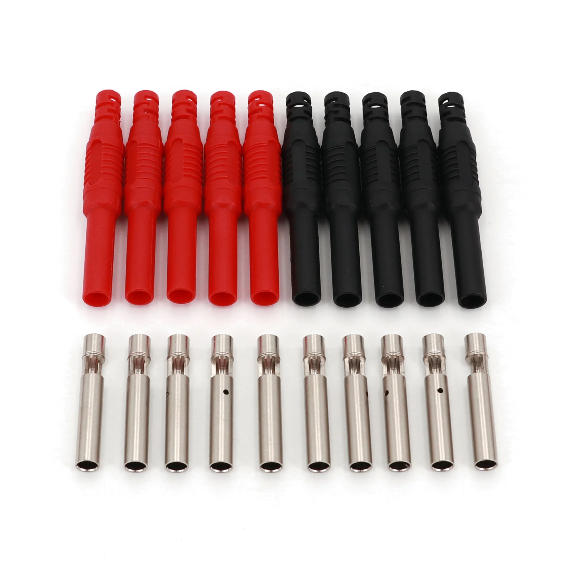 10 шт латунная Изолированная защитная оболочка 4 мм женский разъем типа