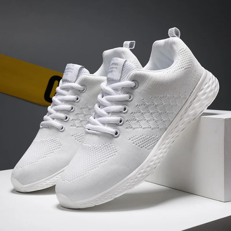 Tenis Feminino Fashion Women Sneakers Running Shoes Outdoor Sports Shoes Breathable Mesh Comfort Jogging Shoes Lace Up Ladies
