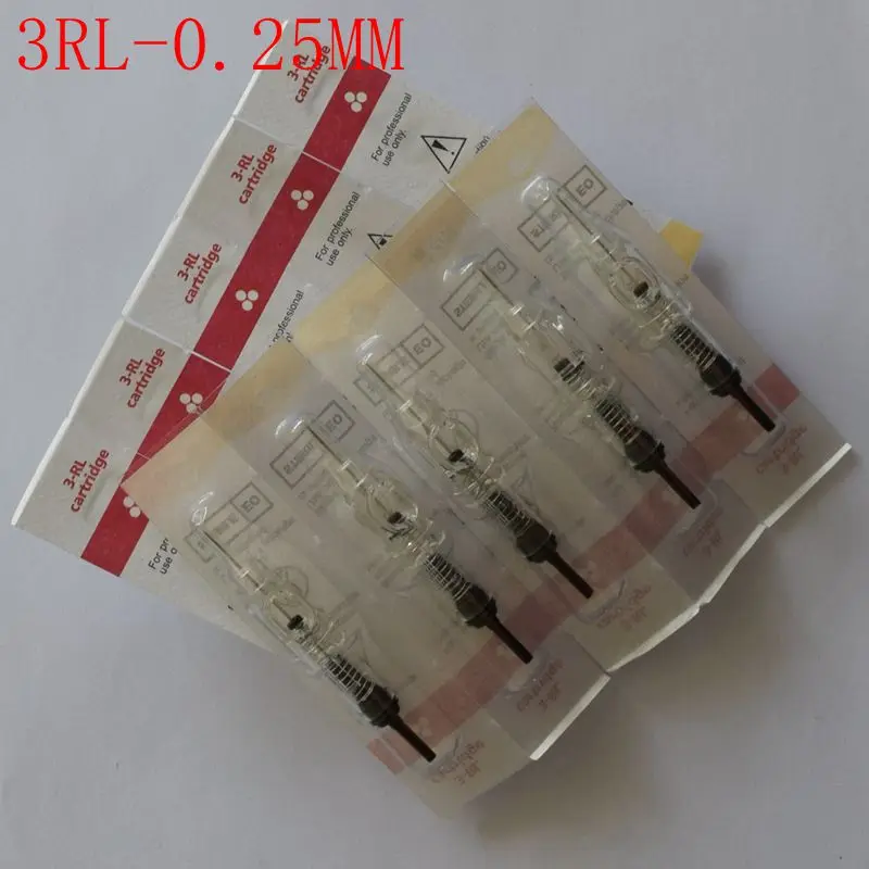 Татуаж Перманентный макияж ручка картридж 100 шт. 3R Одноразовые стерилизованные