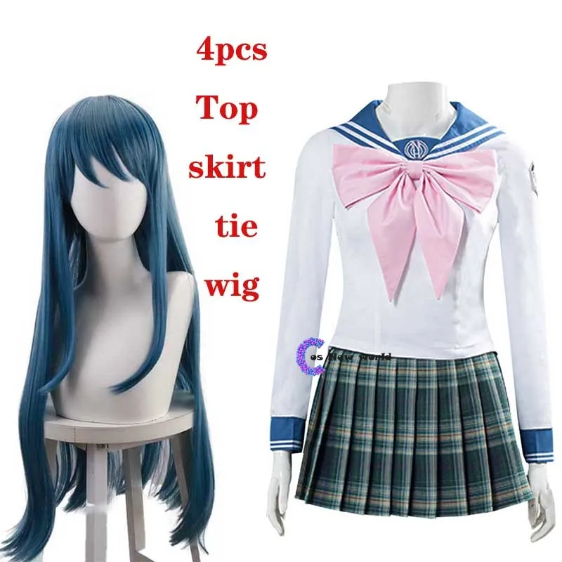 Женский костюм для косплея Maizono Sayaka Cos JK из аниме данганронпа2| |