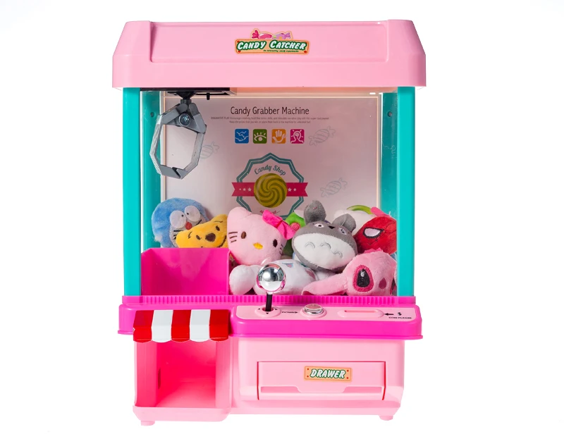 Игровой автомат для куклы с захватом, зарядка от usb, машина для захвата конфет, машина для захвата кранов, автомат для ловли рыбы, торговый автомат, зажим для куклы, захват